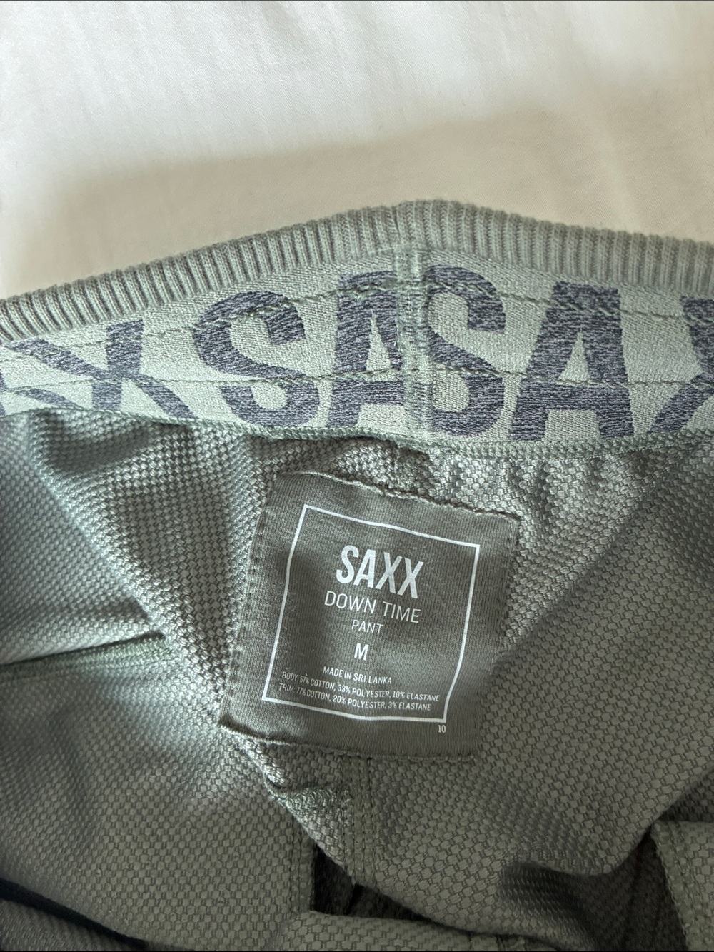Saxx Performance in Olive - Picture 3 of 5